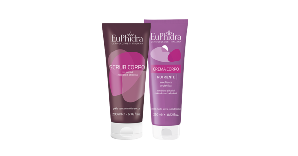 Euphidra Cofanetto Di Natale Body Softness Corpo Crema Corpo