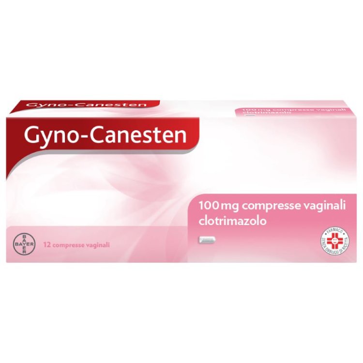 Gyno-Canesten - Trattamento dei sintomi associati alla candida - 12 compresse Vaginali 