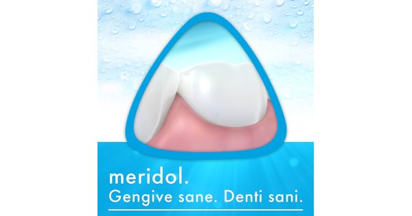 Meridol Linea Igiene Dentale Quotidiana 1 Spazzolino Medio Gengive Irritate