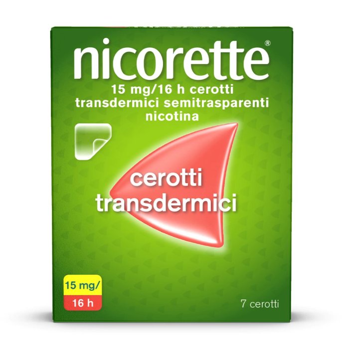 NICORETTE  7 Cer.15mg/16H