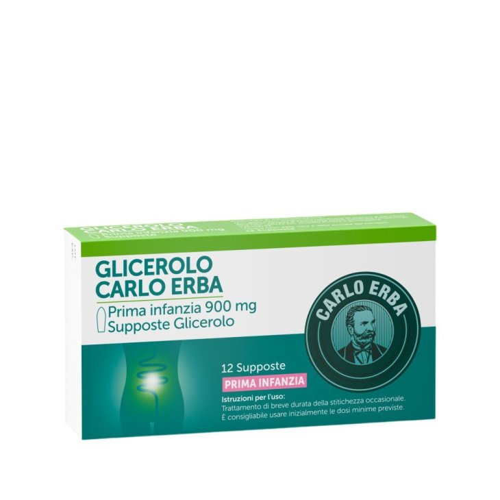Glicerolo prima Infanzia 12 supposte 900mg