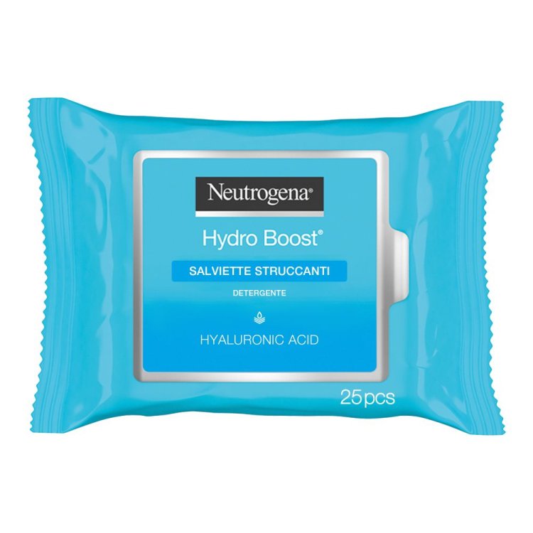Neutrogena Hydro Boost Salviette Struccanti - Per viso e occhi - 25 pezzi
