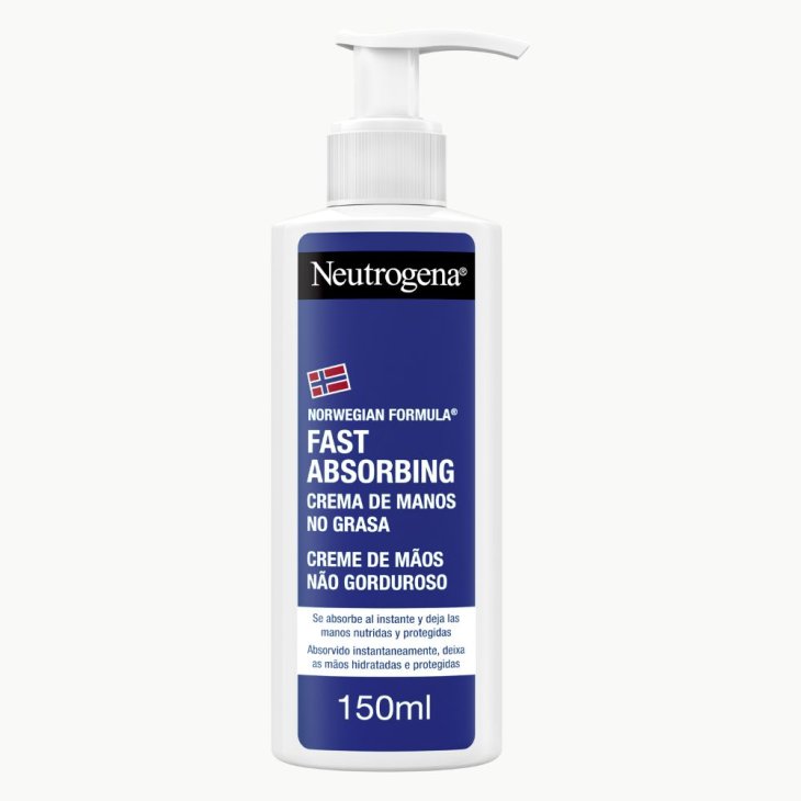 Neutrogena Crema Mani Assorbimento rapido - Crema mani idratante - 150 ml Neutrogena Crema Mani Assorbimento rapido - Crema mani idratante - 150 ml