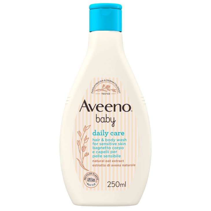 Aveeno Baby Bagnetto Corpo e Capelli - Detergente delicato senza sapone - 250 ml