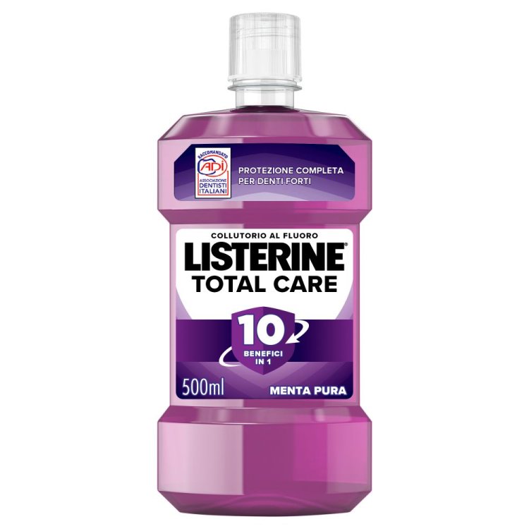 Listerine Total Care Collutorio - Ideale contro la formazione di tartaro e placca - 500 ml