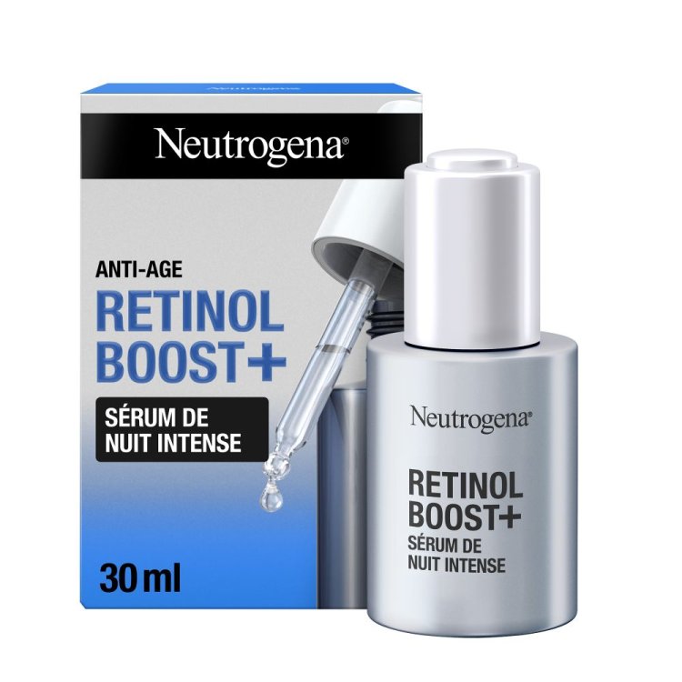 Neutrogena Retinol Boost Siero Notte Intenso - Siero notte antirughe con Retinolo puro - 30 ml