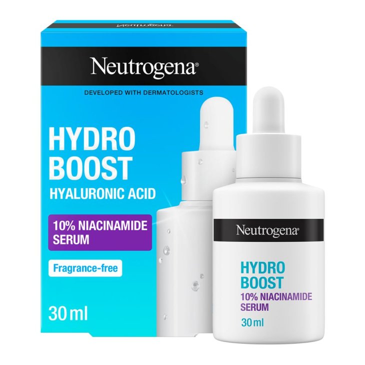 Neutrogena Hydro Boost Niacinamide Serum - Siero alla Niacinamide perfezionatore viso - 30 ml Neutrogena Hydro Boost Niacinamide Serum - Siero alla Niacinamide perfezionatore viso - 30 ml