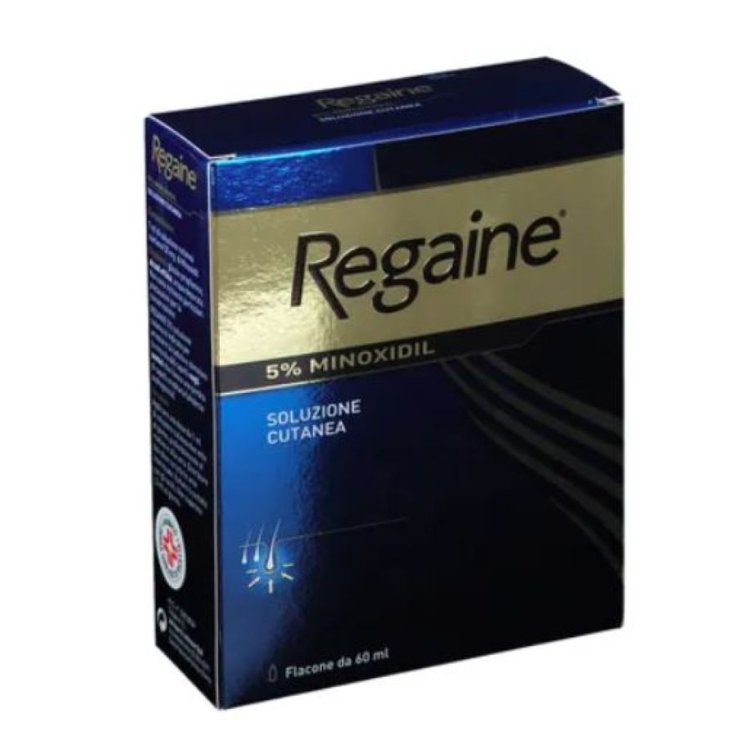 Regaine 5% - Soluzione cutanea per l'alopecia androgenica - Flacone 60 ml