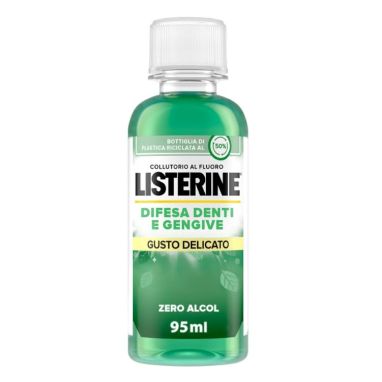 Listerine Difesa Denti e Gengive Collutorio - Ideale per l'igiene orale quotidiana - Gusto delicato - 95 ml Listerine Difesa Denti e Gengive Collutorio - Ideale per l'igiene orale quotidiana - Gusto delicato - 95 ml