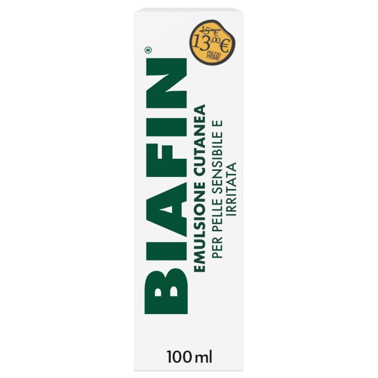 Biafin - Emulsione Cutanea Idratante e lenitiva per scotatture - 100 ml Biafin - Emulsione Cutanea Idratante e lenitiva per scotatture - 100 ml