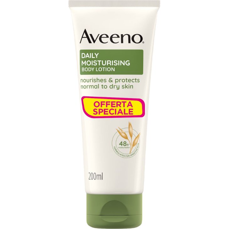 Aveeno Daily Moisturising Crema Corpo Idratante - Crema nutriente per pelle secca - 200 ml