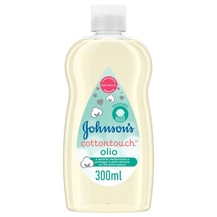 Johnsons Baby Olio Cottontouch per Bambini e Neonati - Assorbimento rapido, con vero cotone - 300 ml Johnsons Baby Olio Cottontouch per Bambini e Neonati - Assorbimento rapido, con vero cotone - 300 ml
