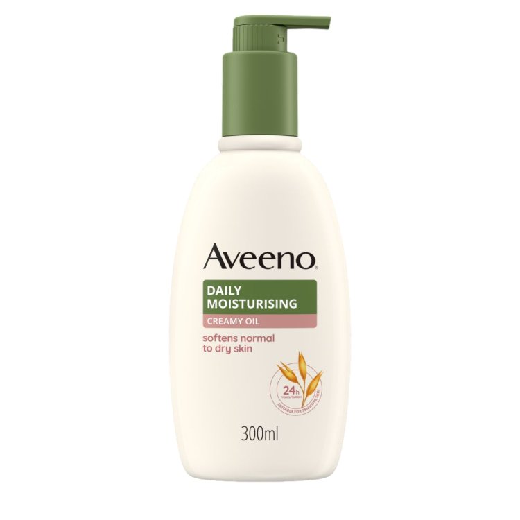 Aveeno Crema Olio Idratante Corpo - Adatta per pelle secca e sensibile - 300 ml Aveeno Crema Olio Idratante Corpo - Adatta per pelle secca e sensibile - 300 ml