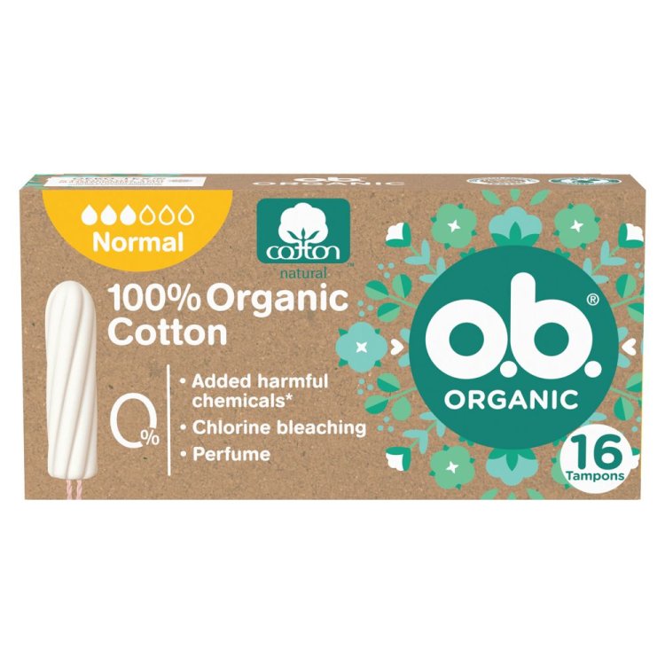 OB ORGANIC NORMAL X 16 OB ORGANIC NORMAL X 16