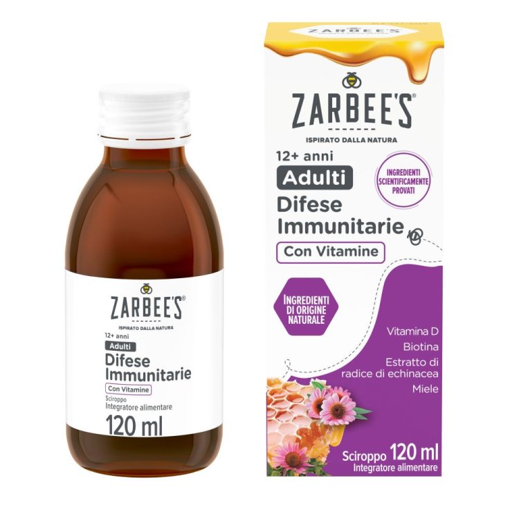 Zarbee's Difese Immunitarie Adulti - Integratore per supportare il sistema immunitario - 120 ml Zarbee's Difese Immunitarie Adulti - Integratore per supportare il sistema immunitario - 120 ml