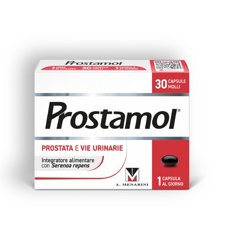 Prostamol - Integratore alimentare per la prostata e le vie urinarie - 30 Capsule