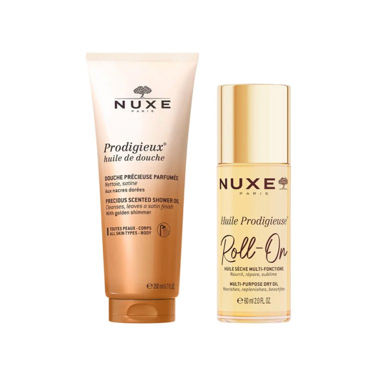 Nuxe Rituale Prodigieuse - Olio secco Roll-on 60 ml + Olio Doccia 200 ml - Special pack