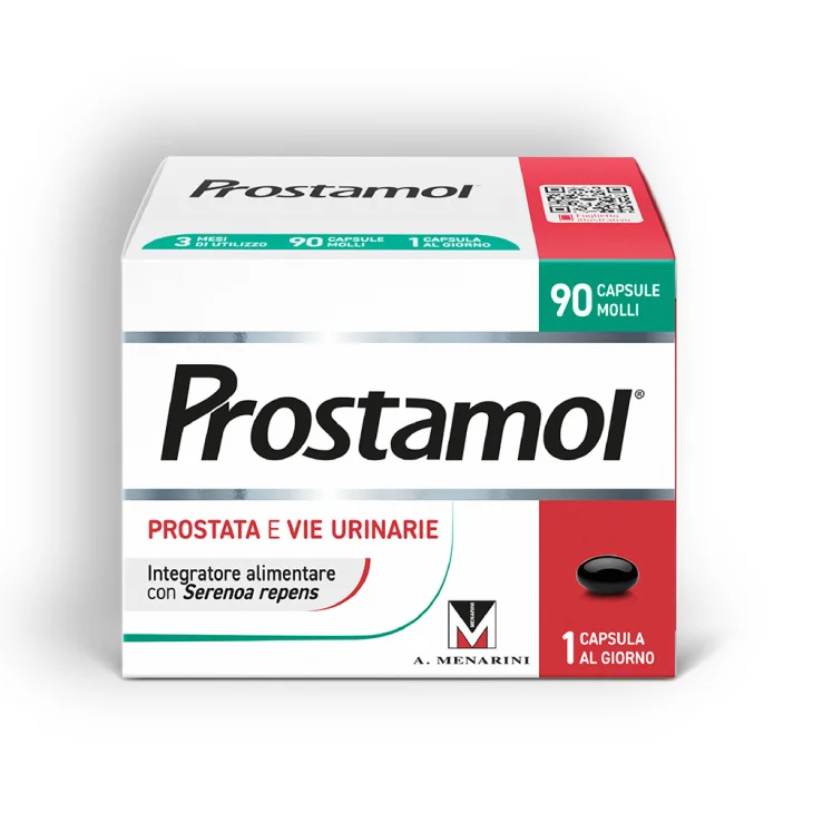 Prostamol - Integratore alimentare a base di Serenoa Repens - 90 Capsule