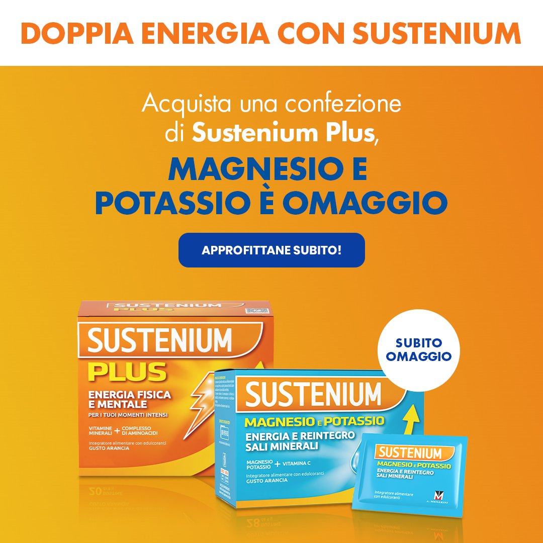Sustenium Plus omaggio Mgk