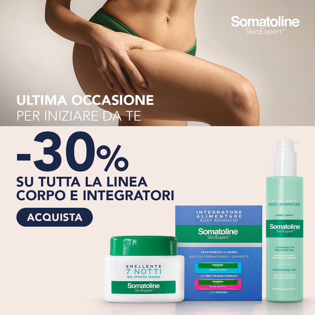 somatoline sconto