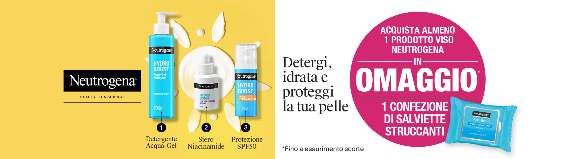 neutrogena salviette