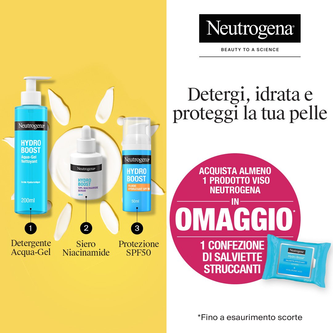 neutrogena salviette