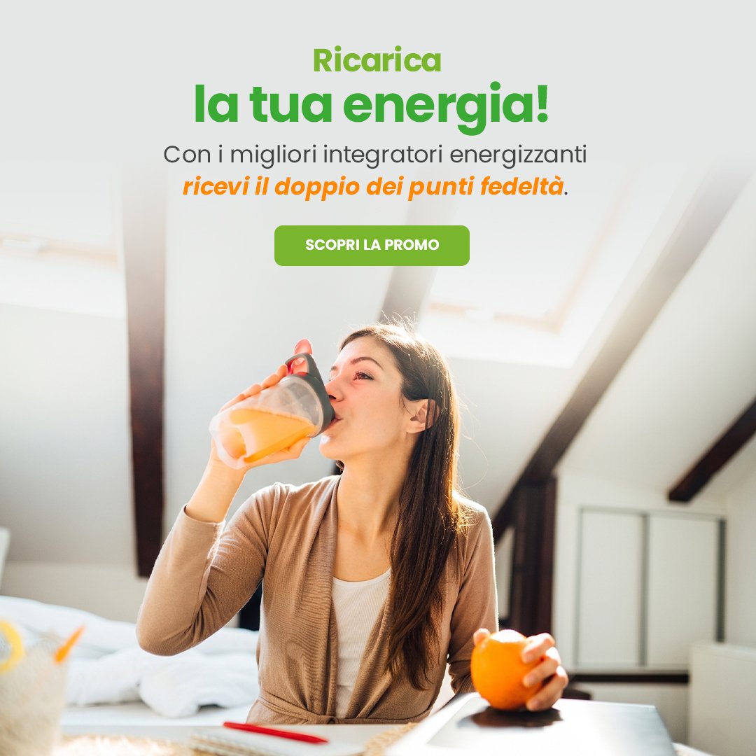challenge integratori energizzanti
