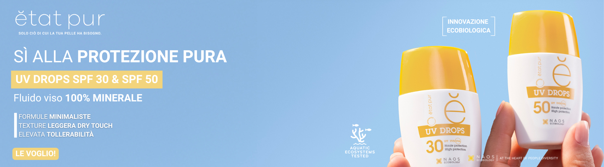 etat pur uv drops