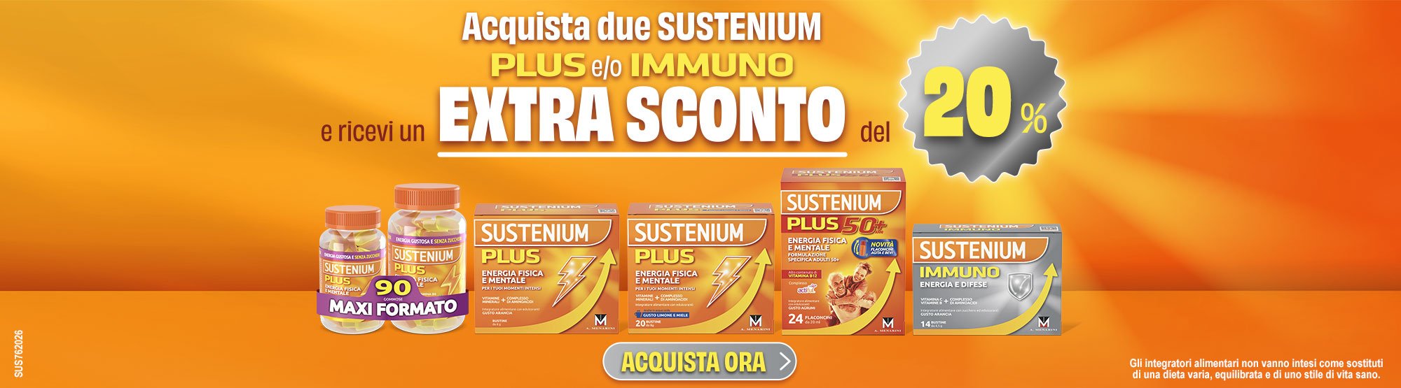 sustenium promo