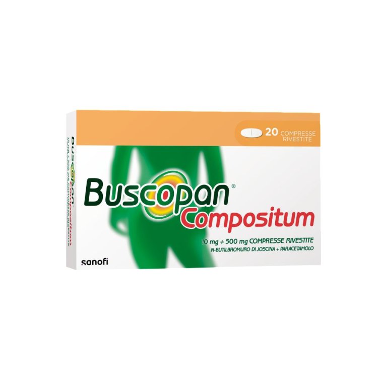 Buscopan Compositum - Contro dolori forti e crampi addominali - 20 Compresse Rivestite