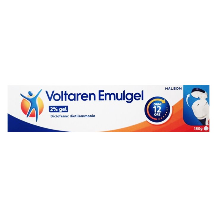 Voltaren Emulgel 2% - Gel antidolorifico per dolori articolari e muscolari - 180 g 