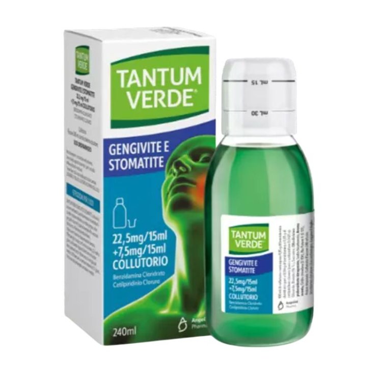 Tantum Verde Bocca Collutorio 22,5+7,5mg 240 ml