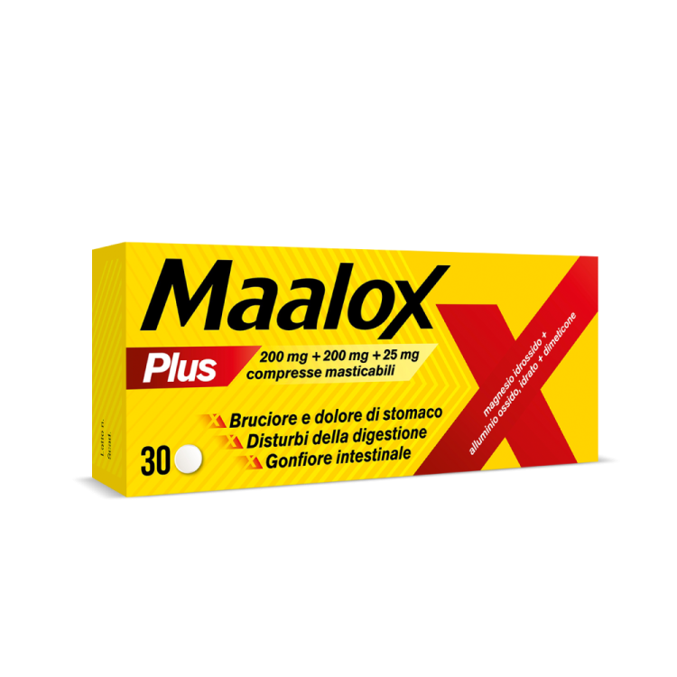 Maalox Plus 30 Compresse Masticabili