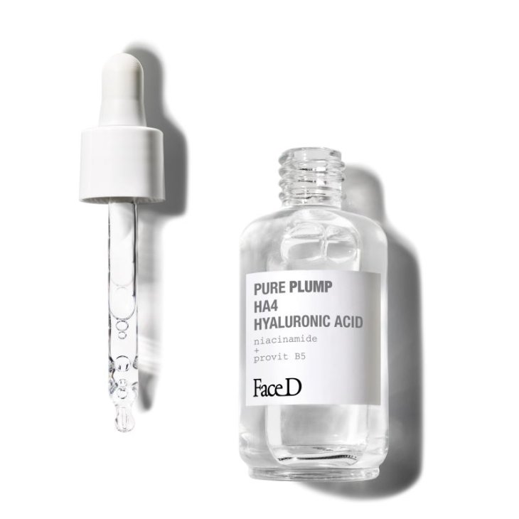 FaceD Pure Plump HA4 Hyaluronic Acid - Effetto idratante e rimpolpante - 50 ml formato Maxi