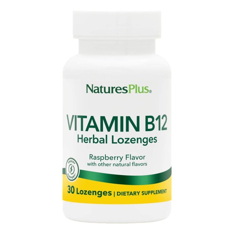 Nature's Plus Vitamina B12 1000 Mcg Sublinguale in Losanghe