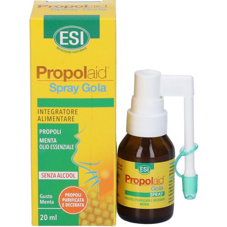 Propolaid PropolGola Spray Naturale Benessere Gola Gusto Menta 20ml