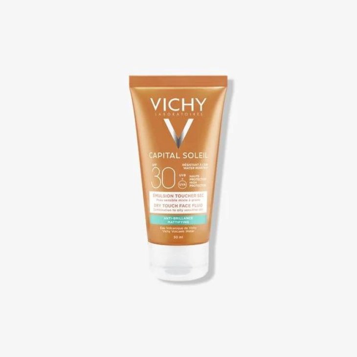 Ideal Soleil Crema viso Dry Touch SPF 30 Protezione solare alta 50 ml