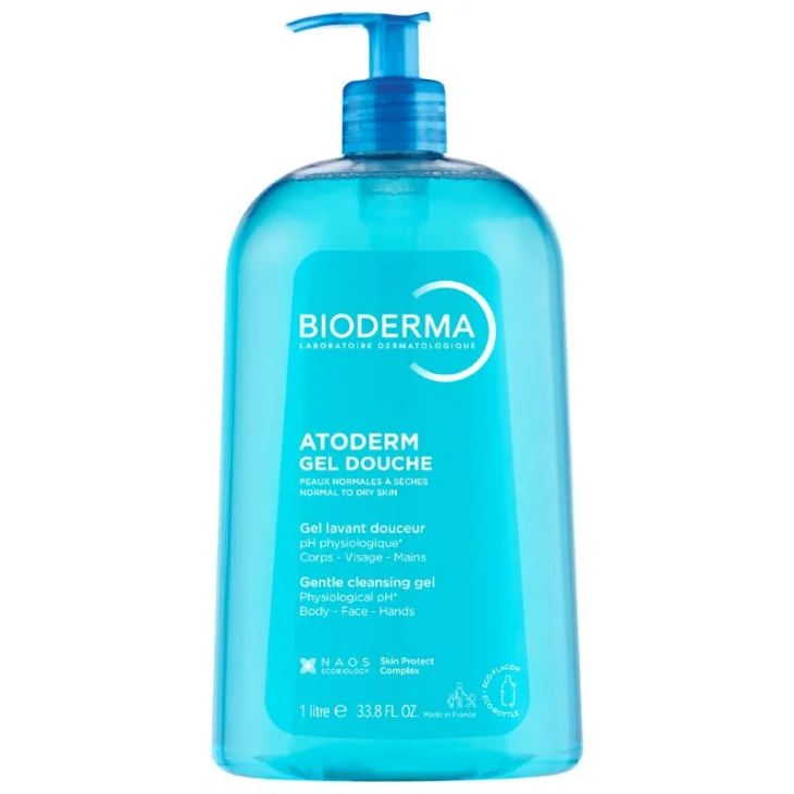 Bioderma Atoderm Gel Douche - Detergente delicato per pelle da normale a secca - 1 litro