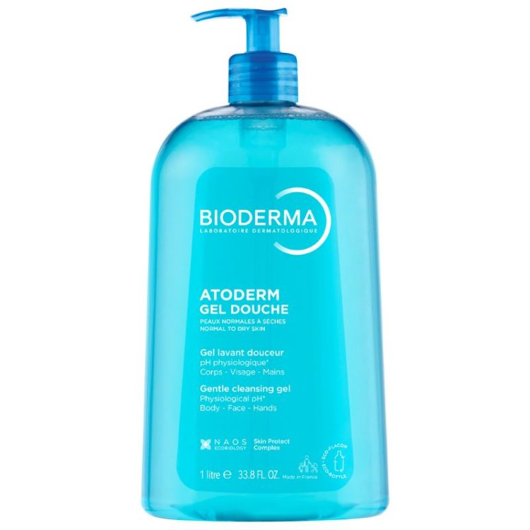 Bioderma Atoderm Gel Douche - Detergente delicato per pelle da normale a secca - 1 litro