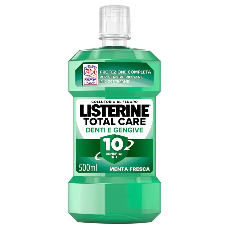Listerine Difesa Denti e Gengive Collutorio - Ideale per l'igiene orale quotidiana - Gusto Menta fresca - 500 ml Listerine Difesa Denti e Gengive Collutorio - Ideale per l'igiene orale quotidiana - Gusto Menta fresca - 500 ml
