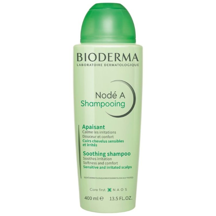 Bioderma Nodé A Shampoo Lenitivo - Shampoo anti-prurito ed anti-irritazioni - 400 ml