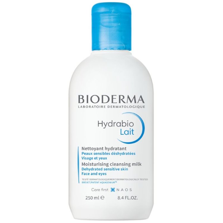 Bioderma Hydrabio Lait - Latte detergente e idratante per pelle sensibile e disidratata - 200 ml