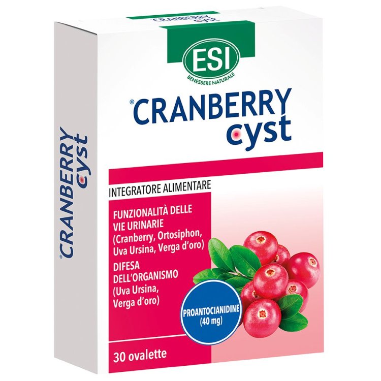 CRANBERRY CYST 30 Ovalette