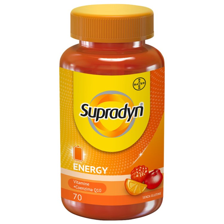 Supradyn Energy - Integratore Alimentare Multivitaminico - 70 Caramelle Gommose