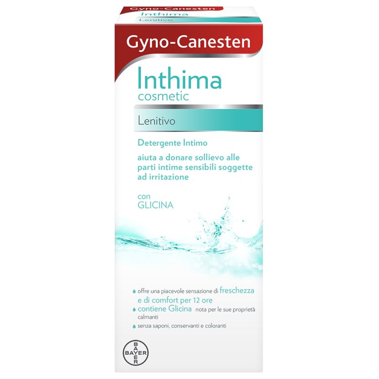 Gyno-Canesten Inthima - Detergente intimo ad azione lenitiva - 200 ml Gyno-Canesten Inthima - Detergente intimo ad azione lenitiva - 200 ml