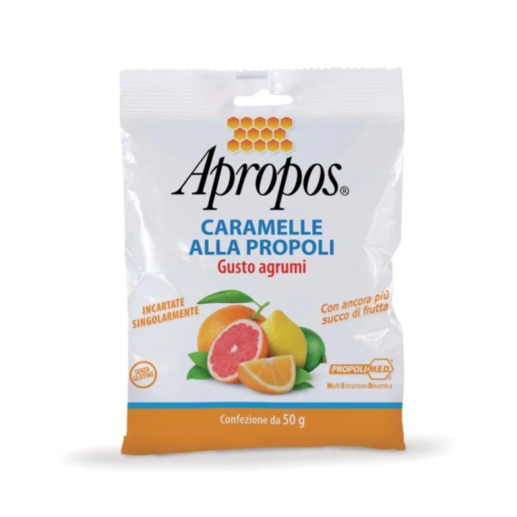 APROPOS Caramelle alla Propoli gusto Agrumi 50g