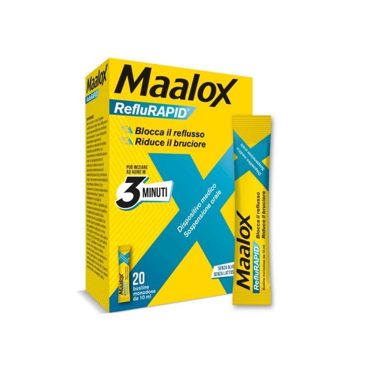 MAALOX RefluRapid 20 Bustine 10ml