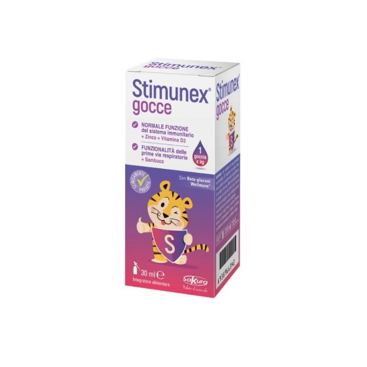Stimunex Gocce - Integratore alimentare per rafforzare le difese immunitarie - 30 ml