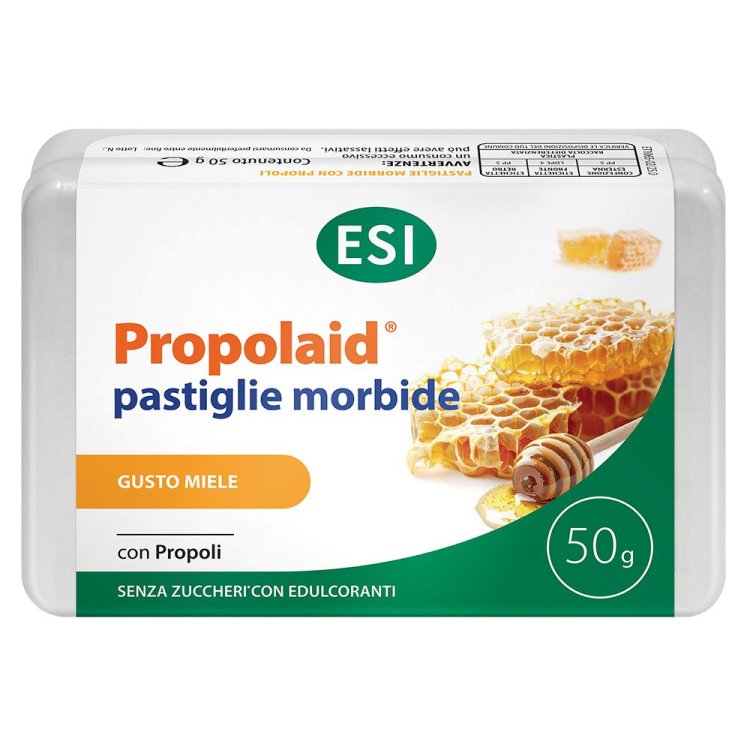 Propolaid Caramelle Propoli e Miele Gola Balsamiche Senza Zucchero 50g