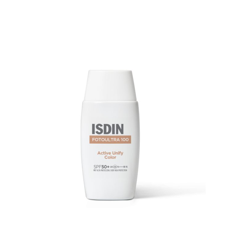 Isdin Fotoultra 100 Active Unify Color SPF50+ - Protezione solare viso depigmentante e uniformante - 50 ml Isdin Fotoultra 100 Active Unify Color SPF50+ - Protezione solare viso depigmentante e uniformante - 50 ml